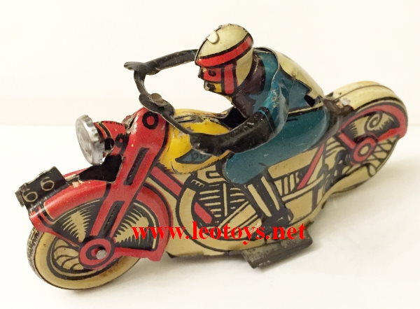 moto litografata di latta Pinotti moto litografata di latta Pinotti